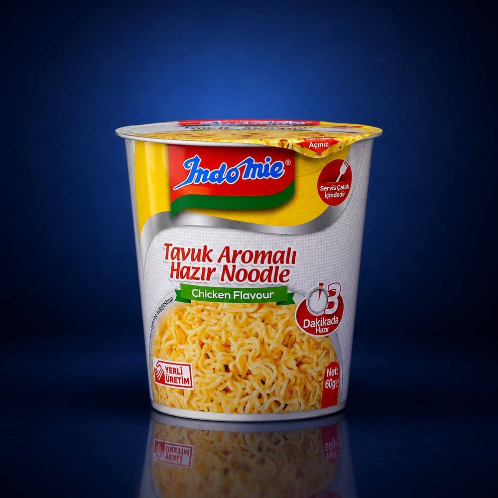 INDOMİE HAZIR NOODLE 60 GR BARDAK