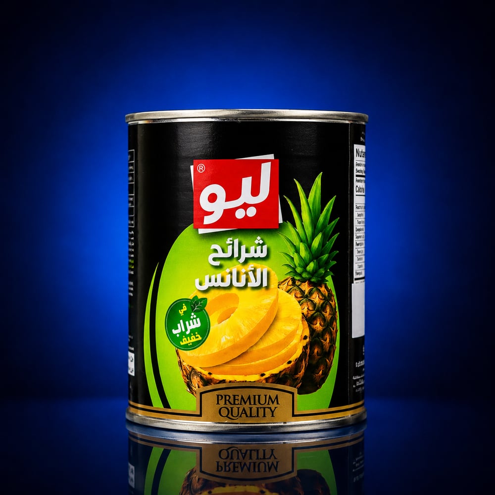 JAD-LİO PINEAPPLE SLICES-ŞARAEH ANANAS 565 GR