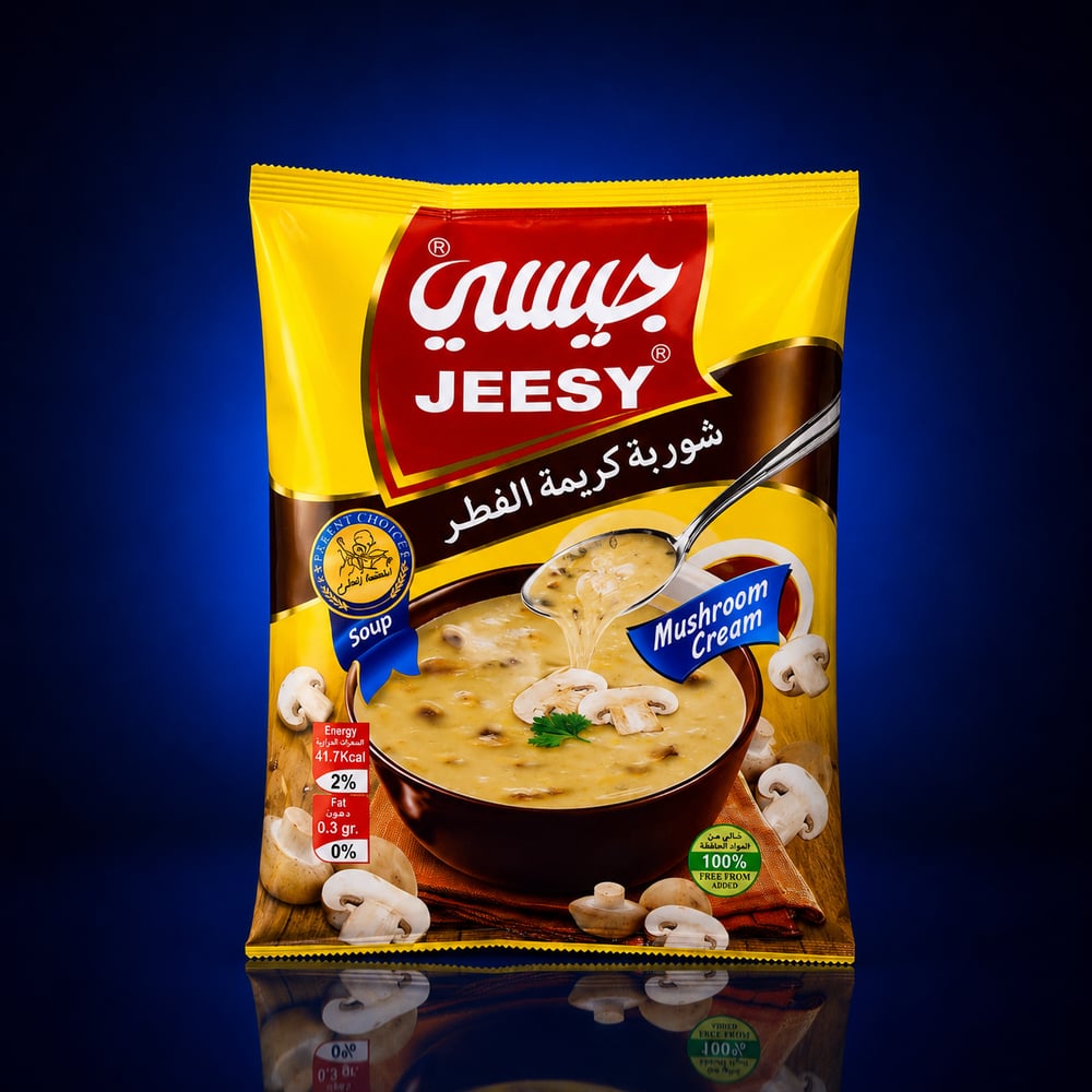 JEESY MUSHROOM CREAM SOUPE 68 GR