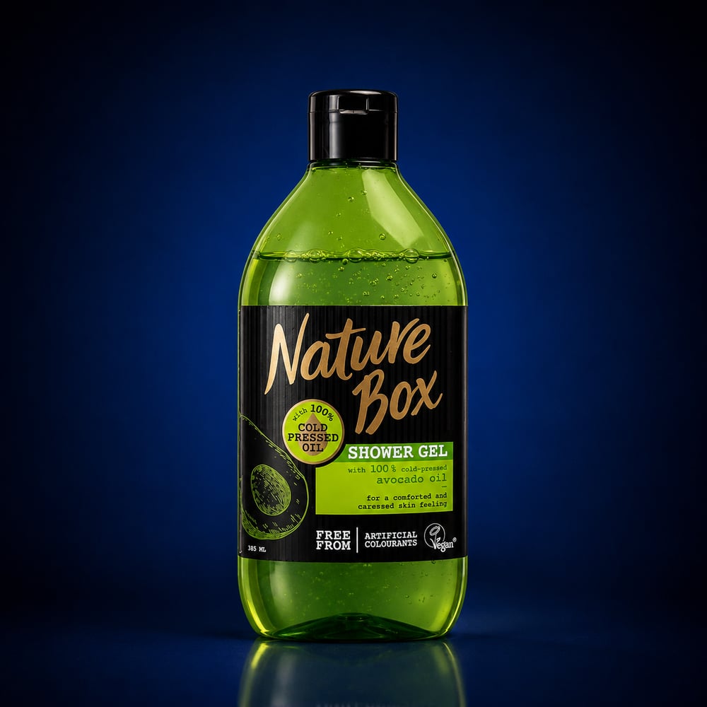 NATURE BOX SHOWER GEL 385 ML