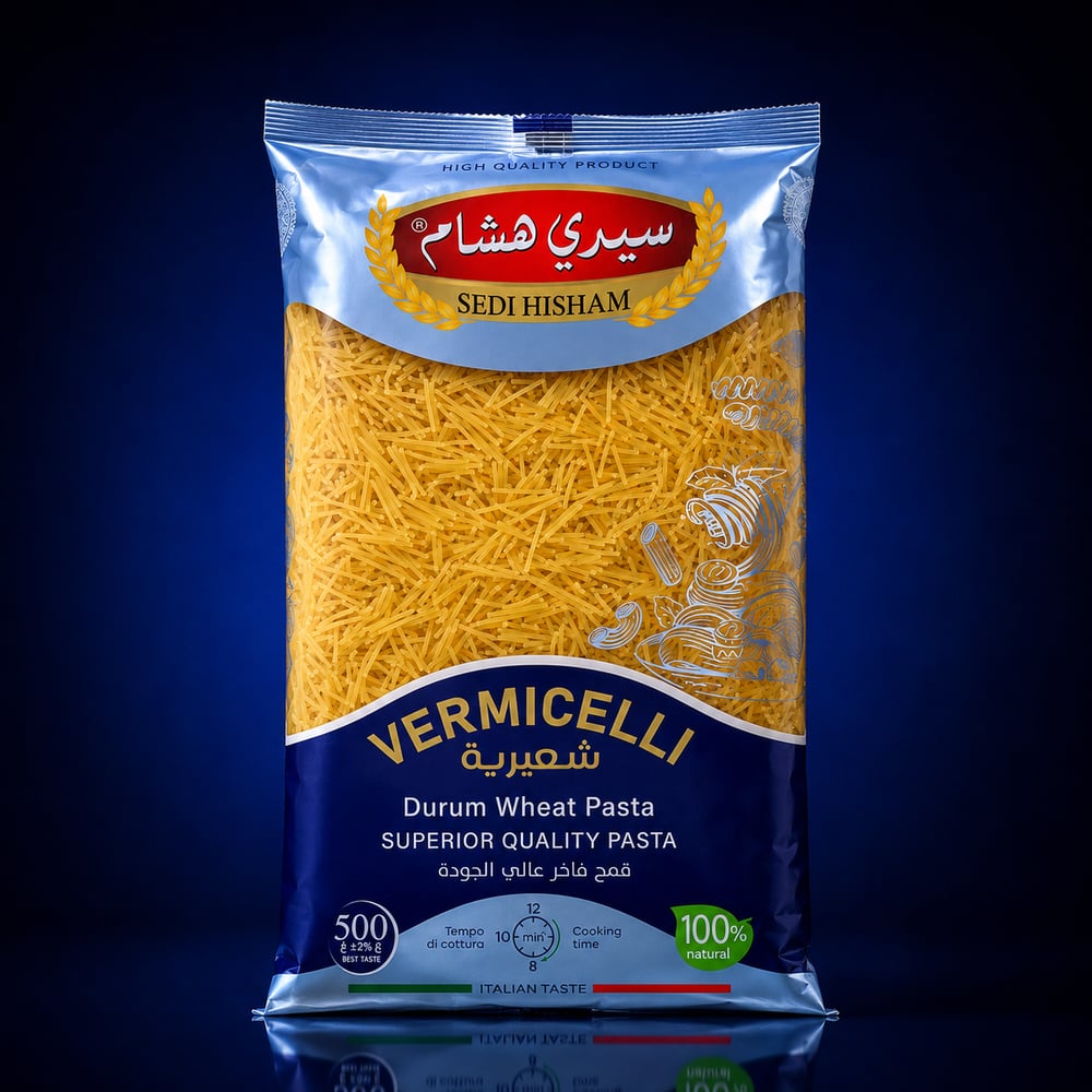 SEDI HISHAM VERMICELLI PASTA 500 GR