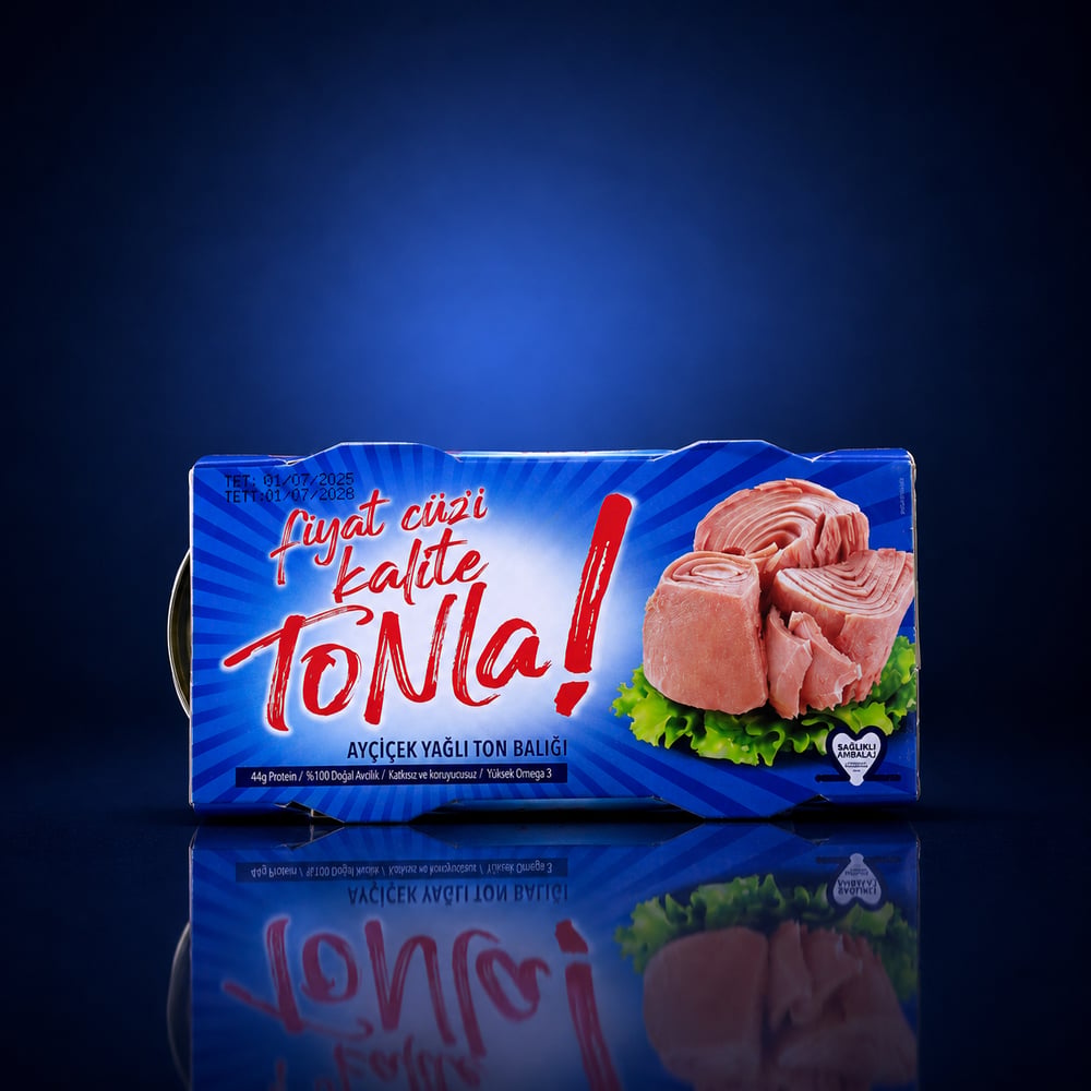 TONLA TON BALİĞİ 150 GR 2 LI PAKET