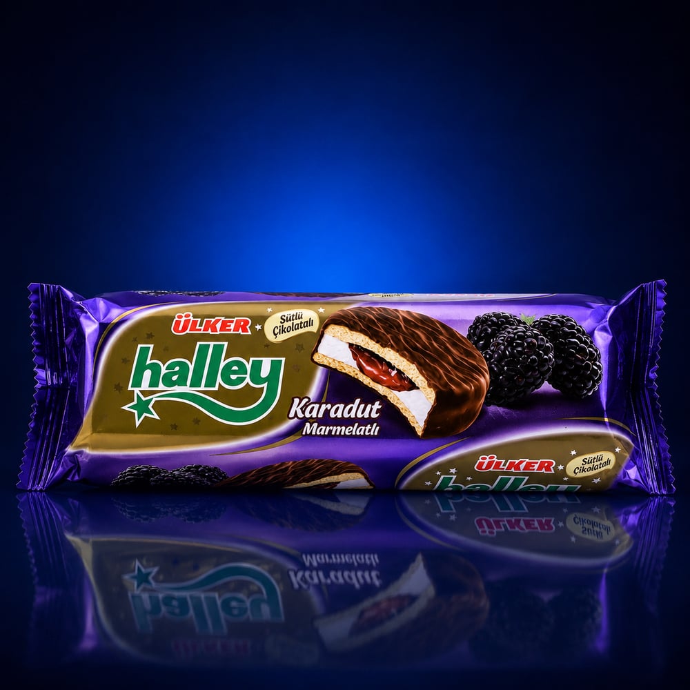 ÜLKER HALLEY KARADUT MARMELATLI 236 gr