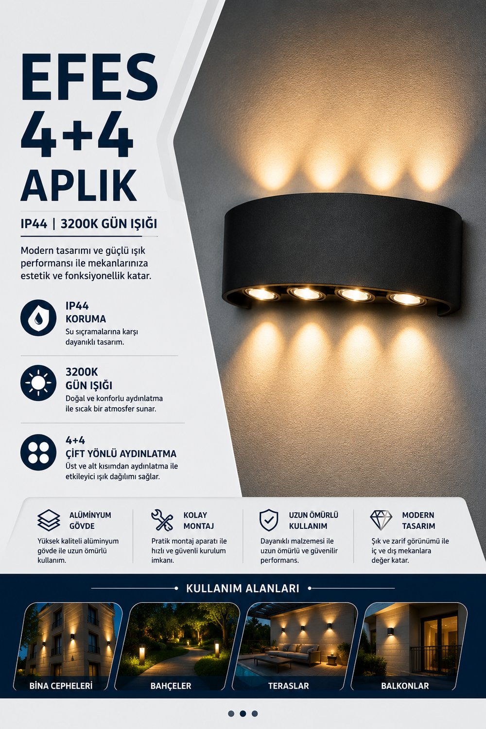 NOAS EFES 4+4 APLİK