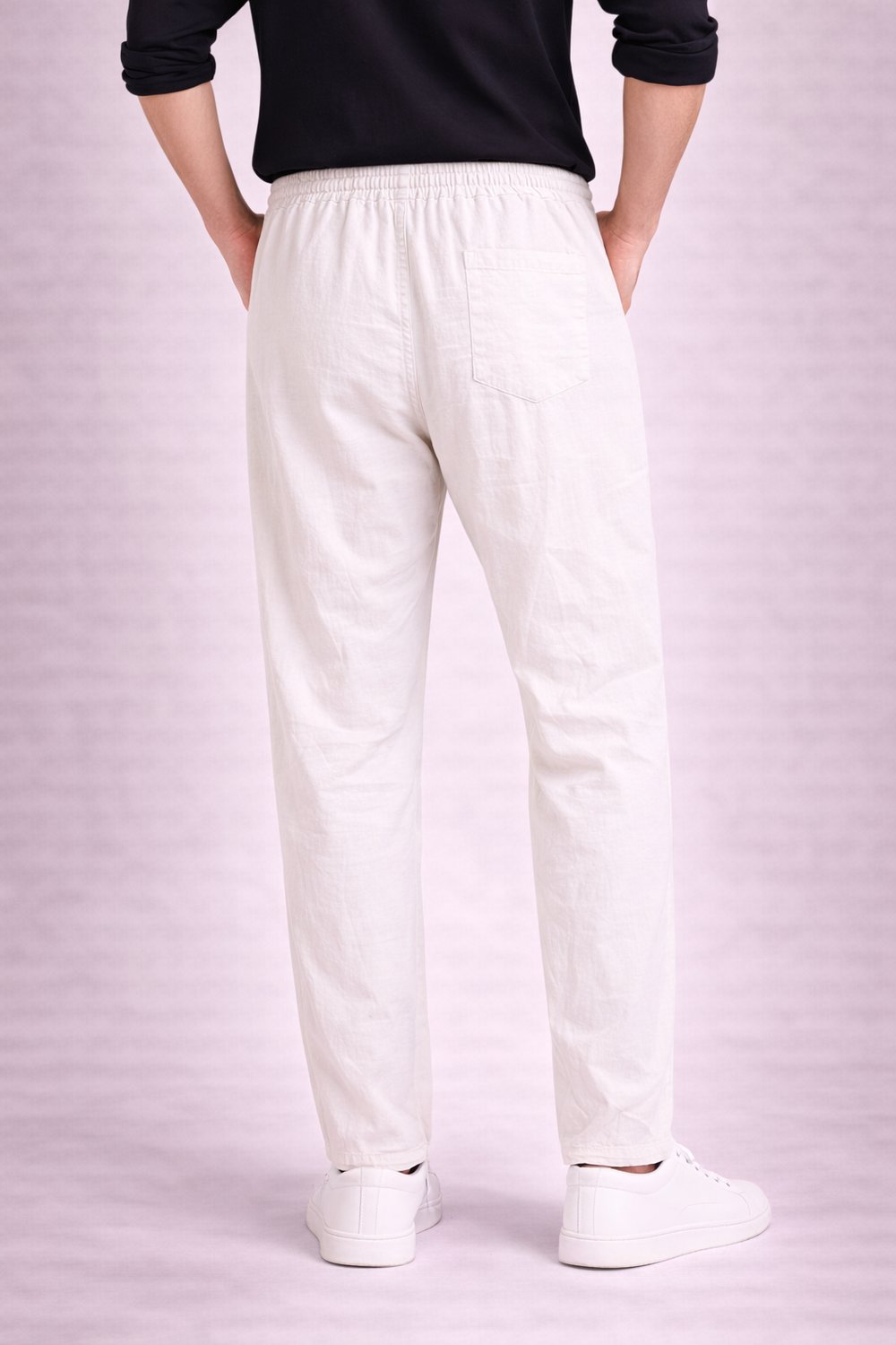 İtalyan Erkek Keten Pantolon 25031017 - 8335