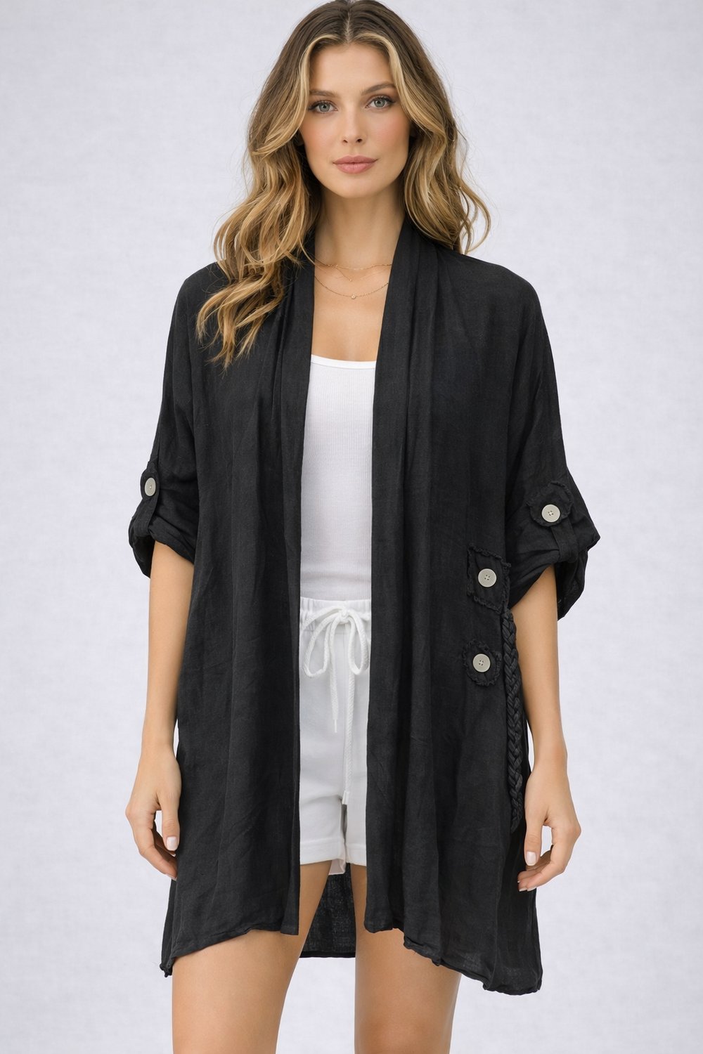 İtalyan Keten Kaftan 25011628 - 11767