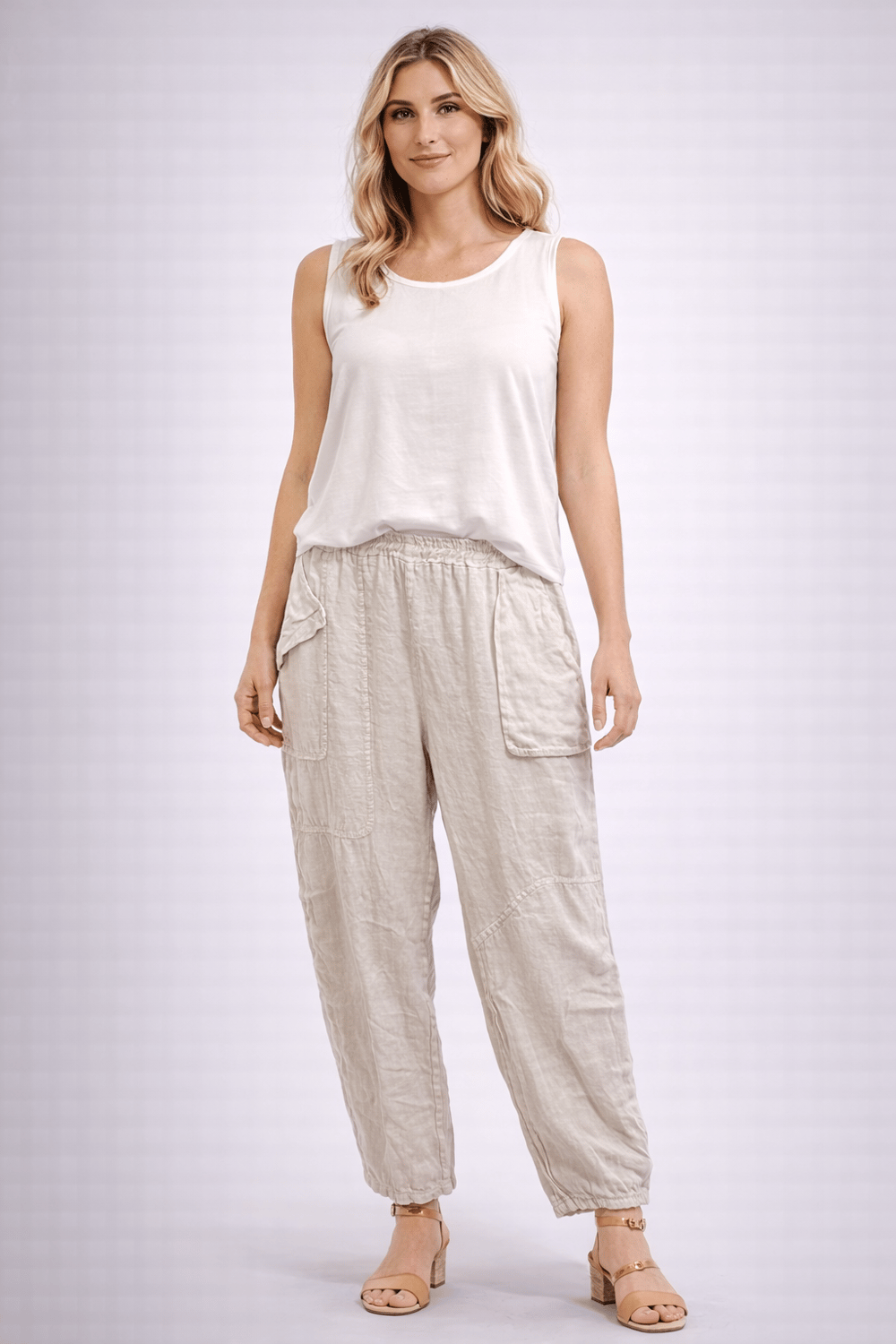 İtalyan Keten Pantolon 1118
