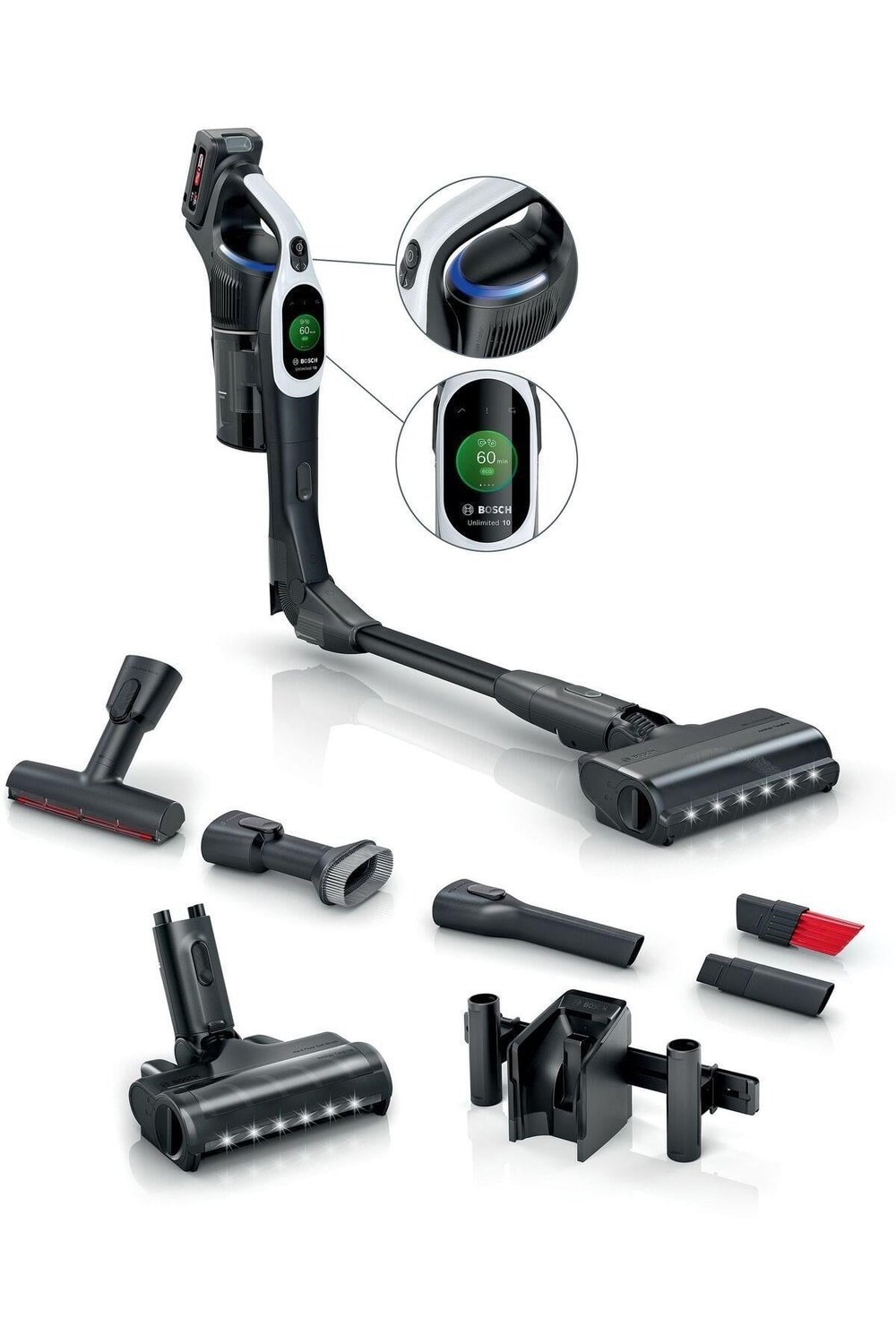 BOSCH DİK ŞARJLI ELEKTRİK SÜPÜRGESİ BCS1041WAC