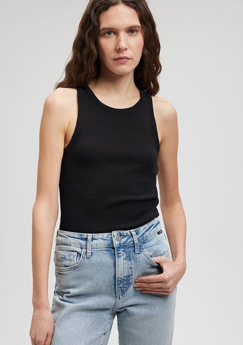MAVİ KADIN ASKILI BASIC Siyah 1612462-900