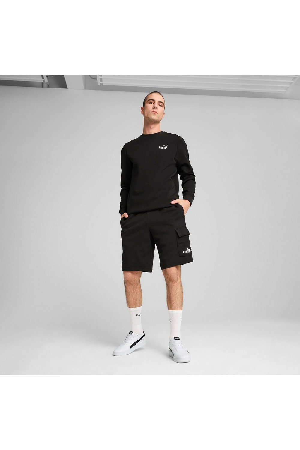 PUMA ERKEK ESS NO. 1 LOGO CARGO SHORTS ŞORT 68266201