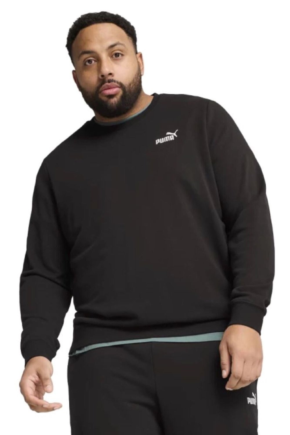 PUMA ERKEK ESS SMALL NO. 1 LOGO CREW SWEATSHİRT 68256401