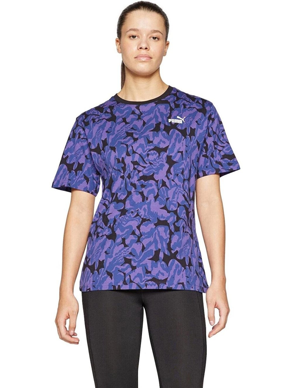 PUMA KADIN NATURE 2.0 RELAXED AOP TEE TİŞÖRT 68498751