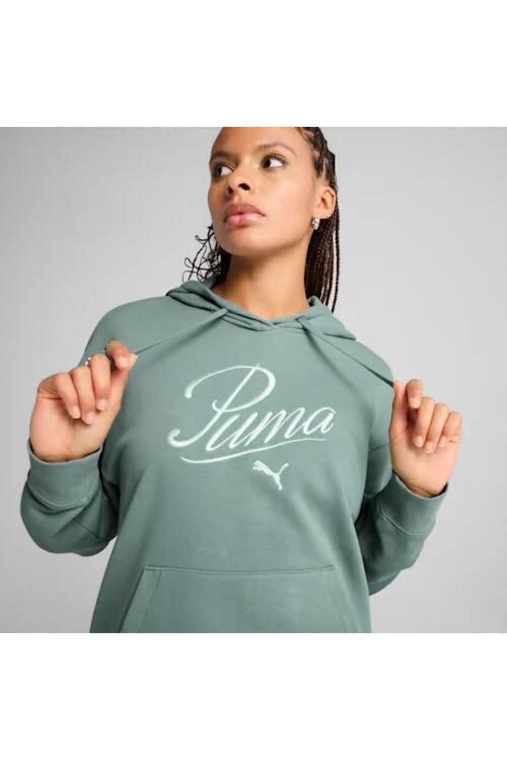 PUMA KADIN SCRIPT COMFORT HOODİE EŞOFMAN ÜST 68498330