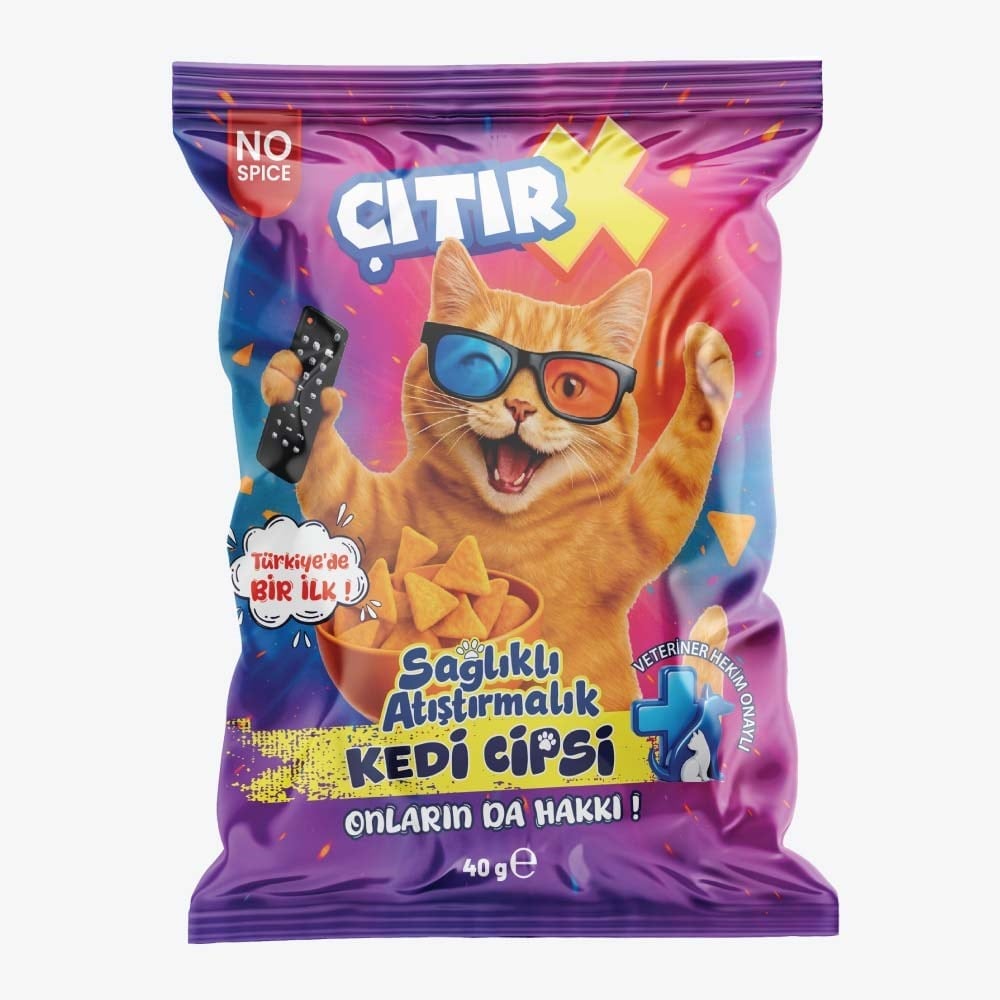 ÇıtırX Kedi Cipsi 40 Gr.