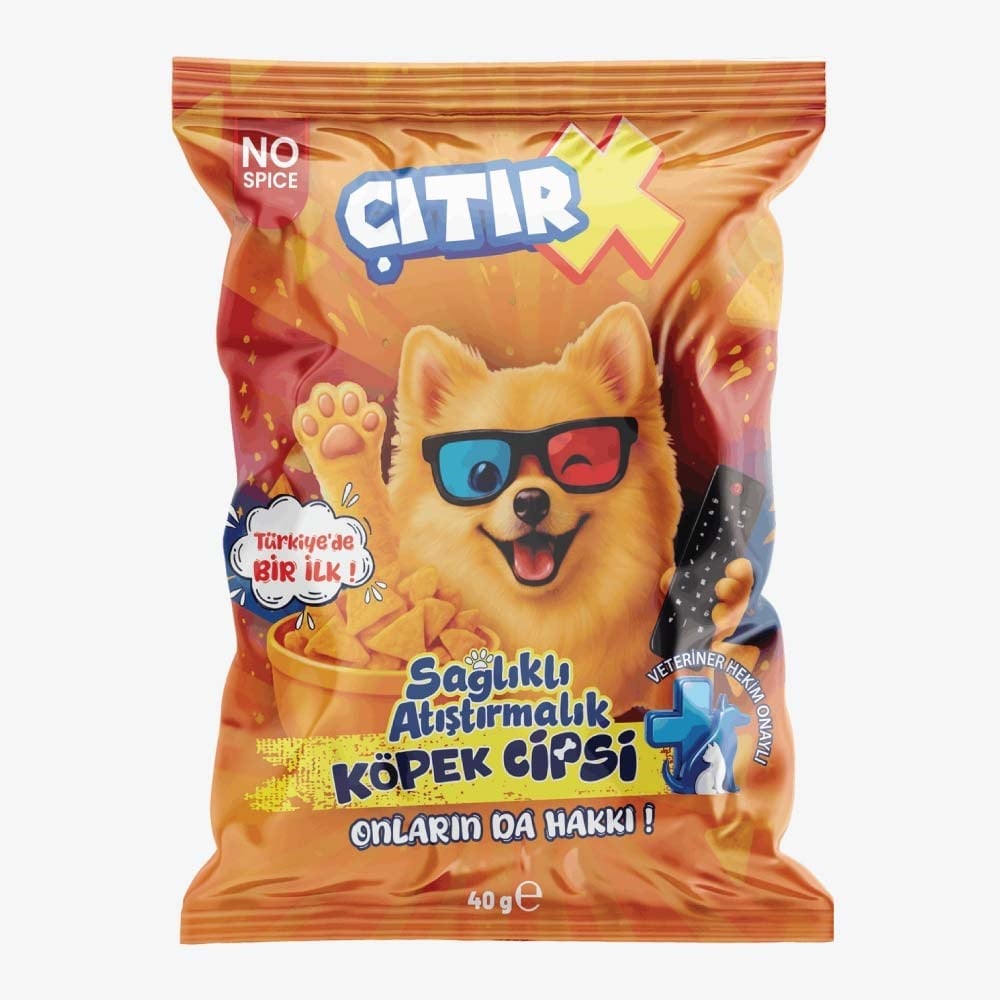 ÇıtırX Köpek Cipsi 40 Gr.