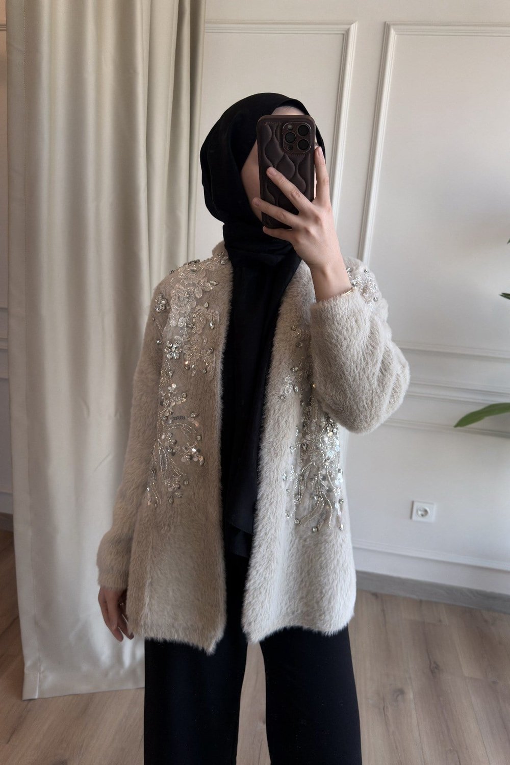 Gri İthal Uzun Angora