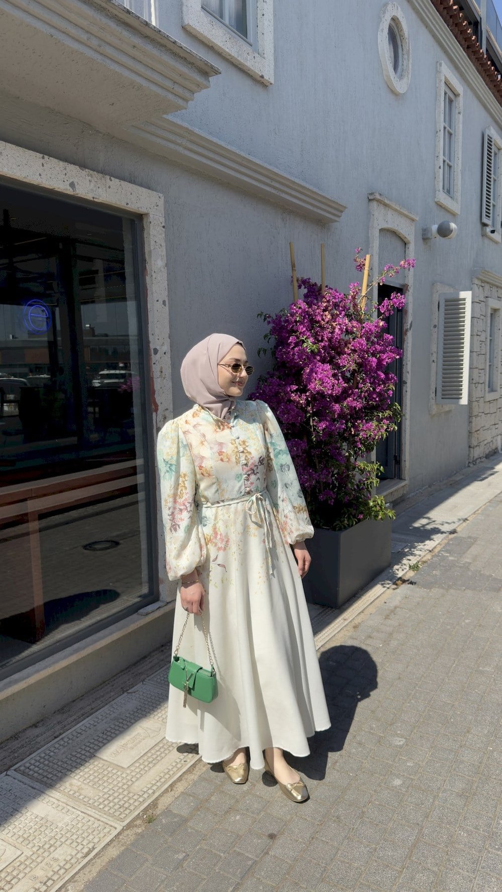 Yeşil Lavinya Elbise