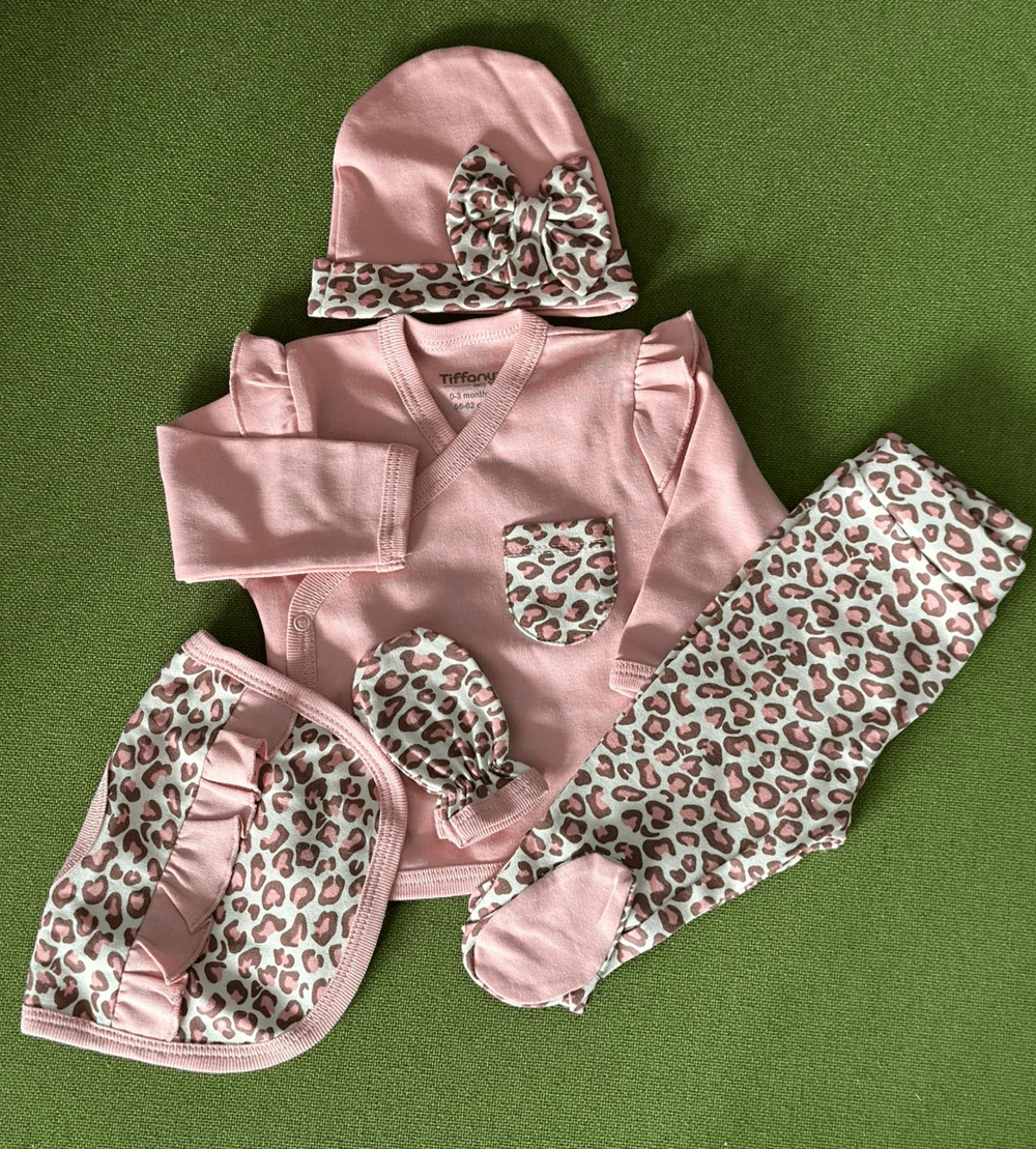 KIZ BEBEK LEOPAR 5 Lİ SET