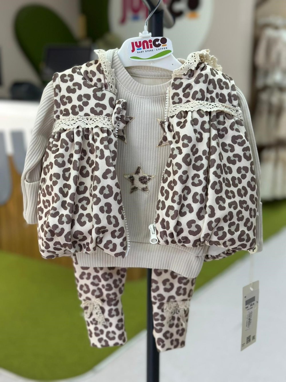 LEOPAR YELEKLİ 3 LÜ TAKIM