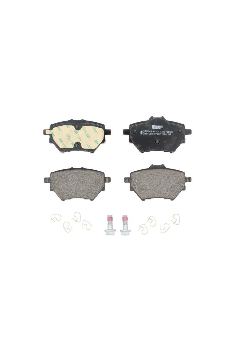 Arka Fren Balatası Astra L-grandland-c4 Grand/spacetourer-c5 Aırcross-p508-p5008-p308-p3008-ds4-ds7