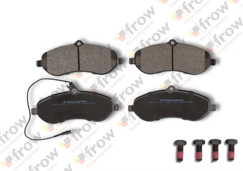 FREN BALATASI ON (162 mm) FIAT SCUDO PEUGEOT EXPERT TEPEE PARTNER CITROEN JUMPY TOYOTA PROACE 08-