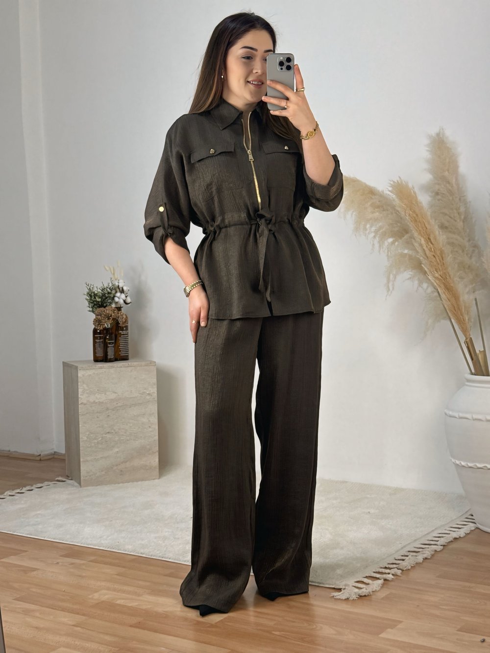 Soft Line Takım-Kahve
