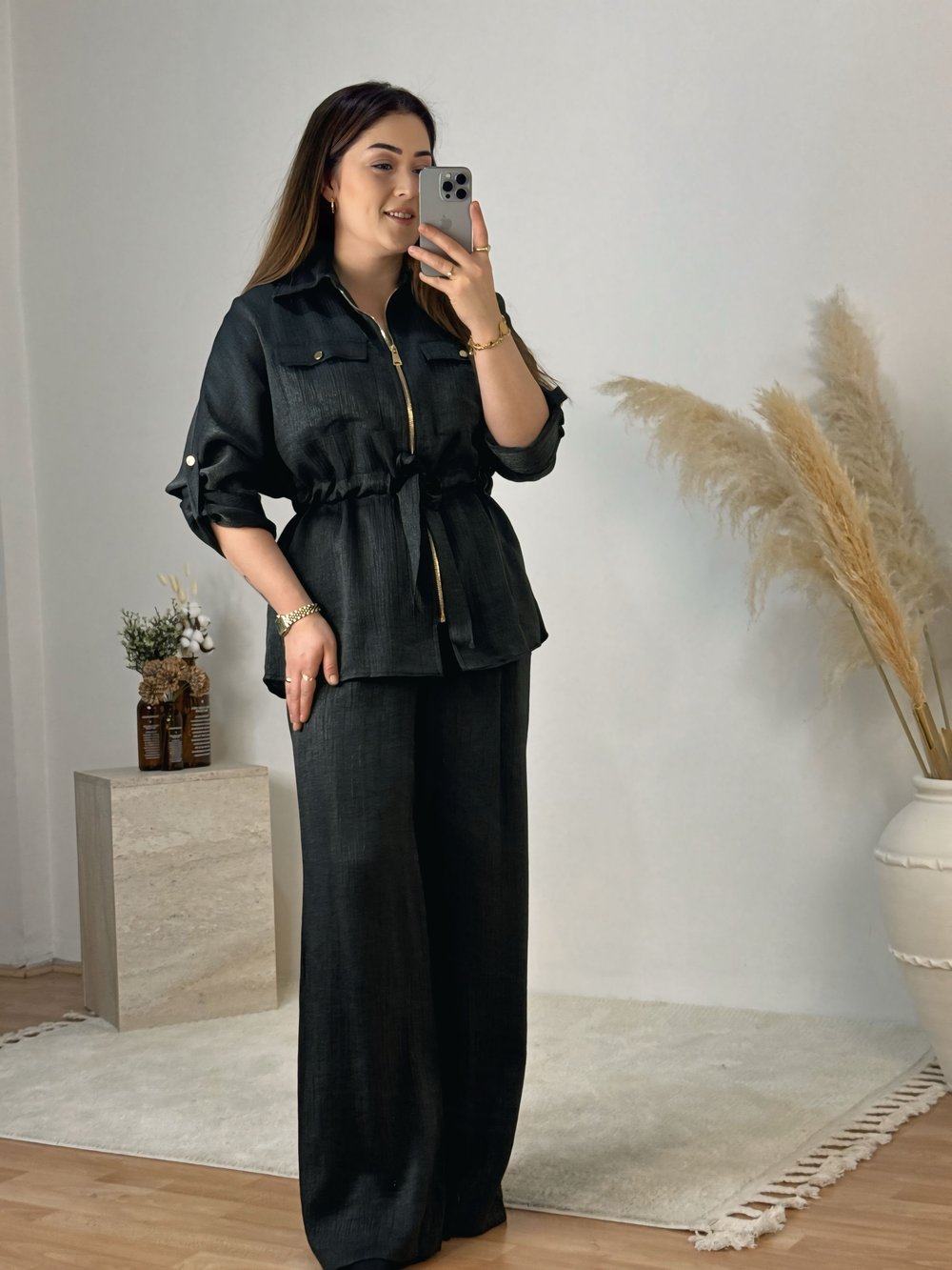Soft Line Takım-Siyah