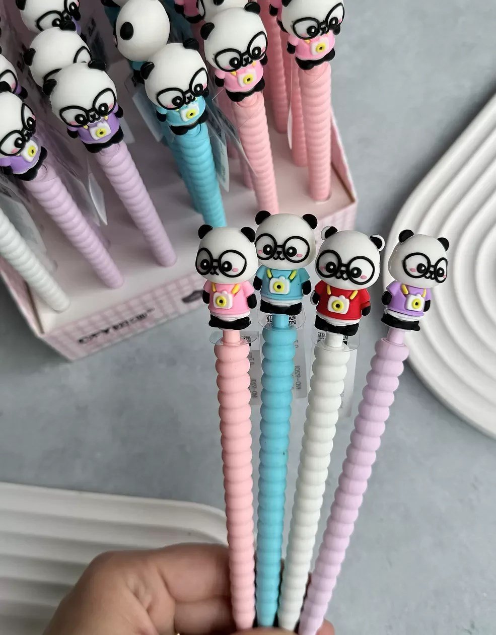 Panda Detaylı Uçlu Kalem