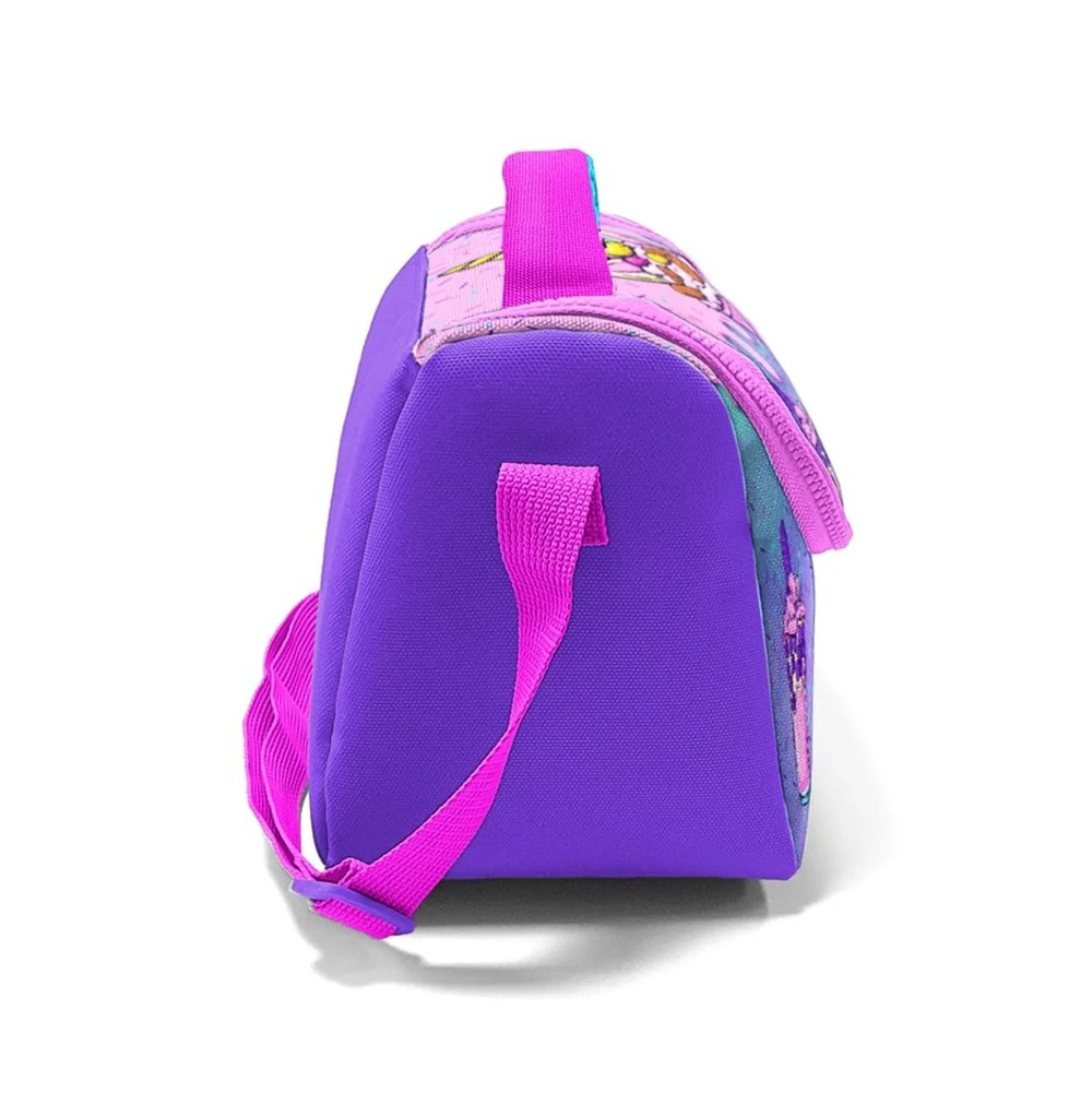 Coral High Pembe Mor Milkshake Dondurma Desenli Thermo Beslenme Çanta