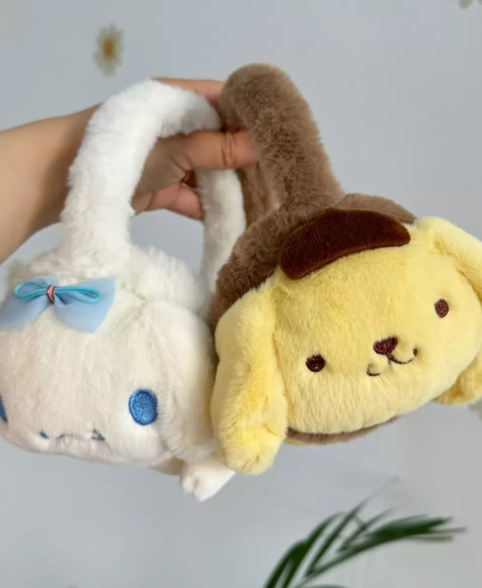 Kuromi Sanrio Peluş Kulaklık