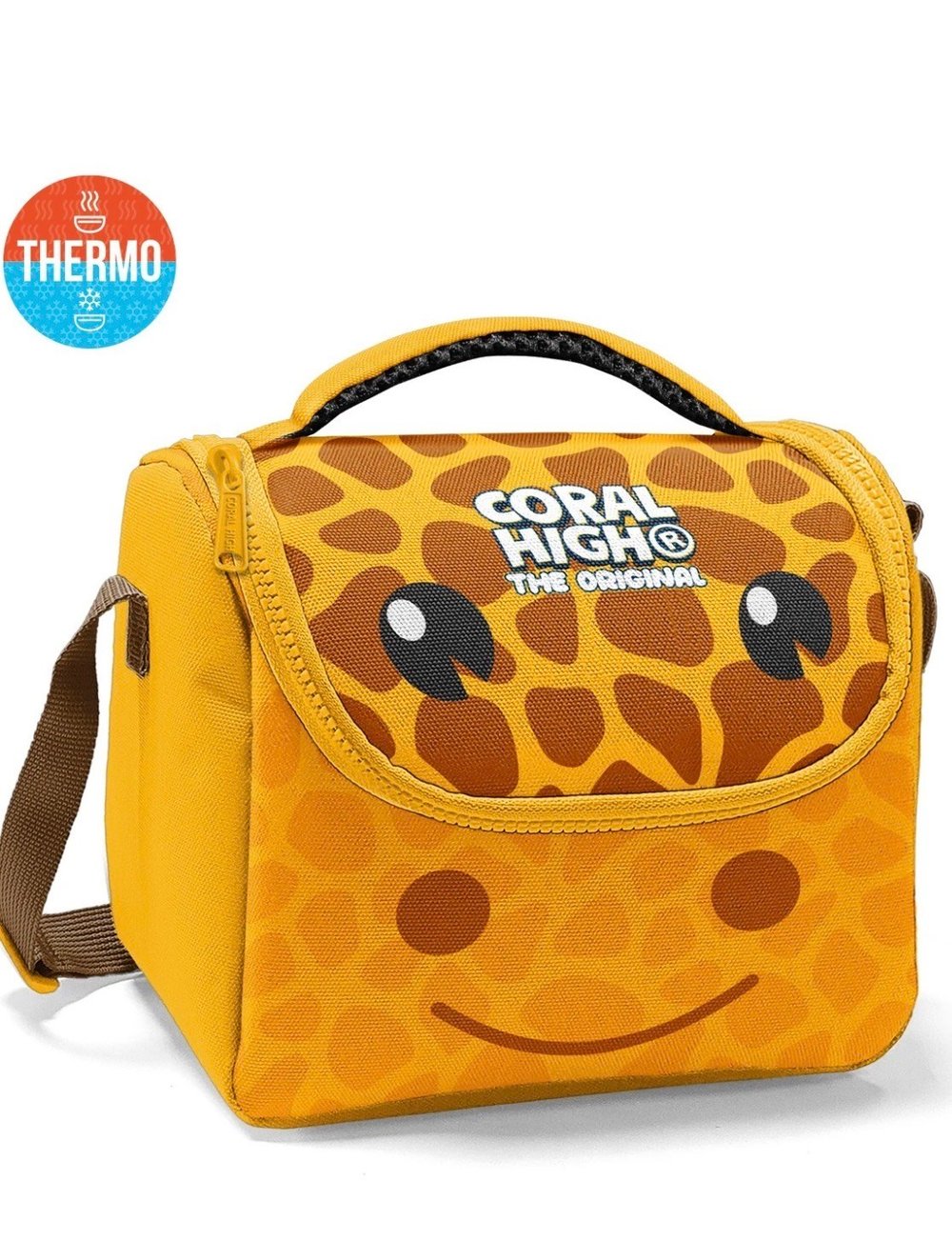 Coral High  Zürafa Desenli Thermo Beslenme Çantası