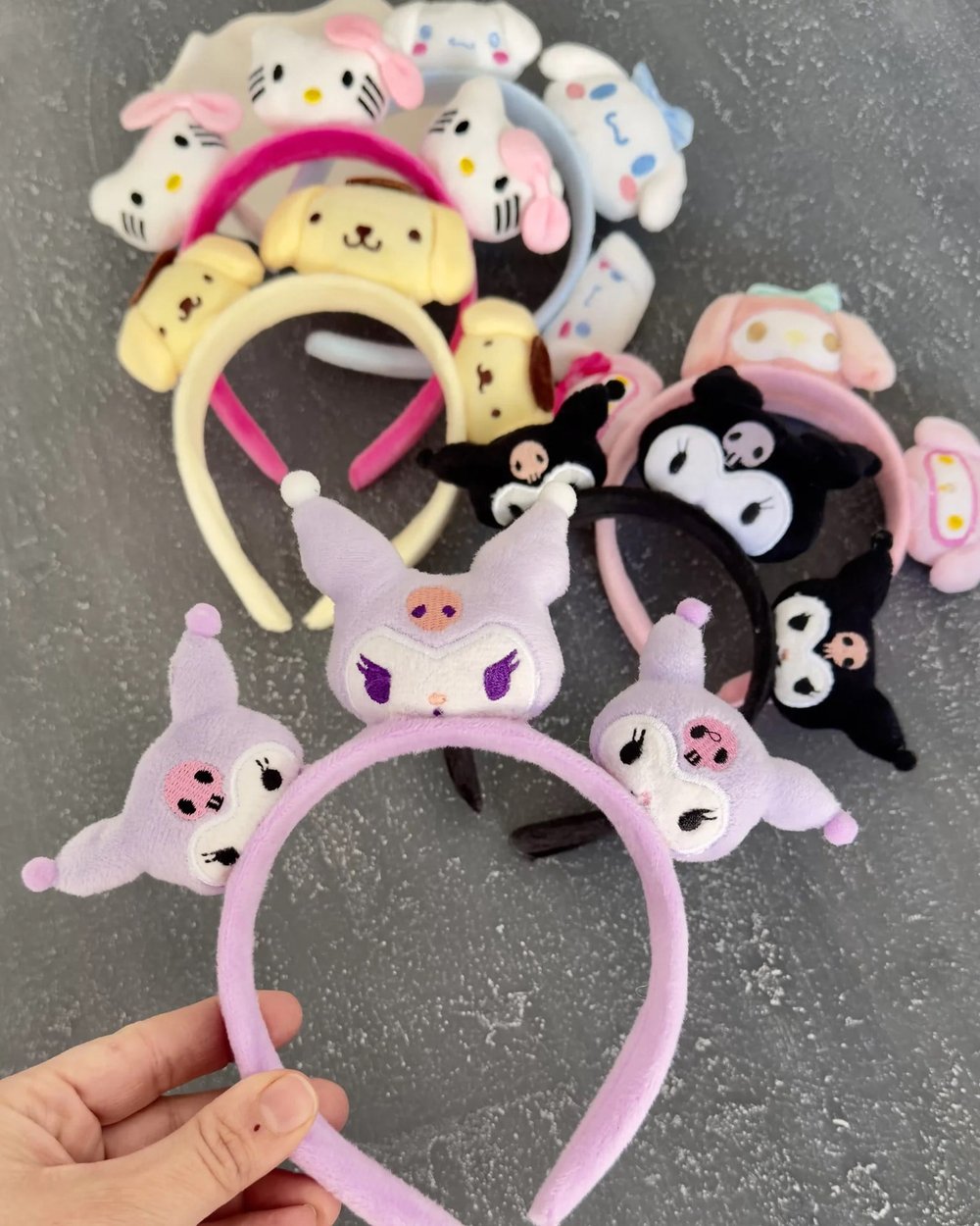 Kuromi  Peluş Taç