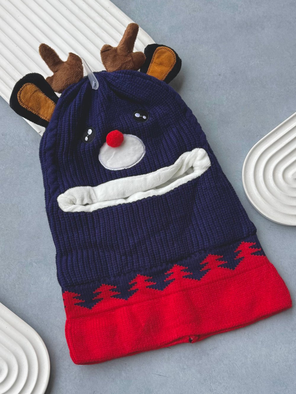 Lacivert Geyik Balaclava