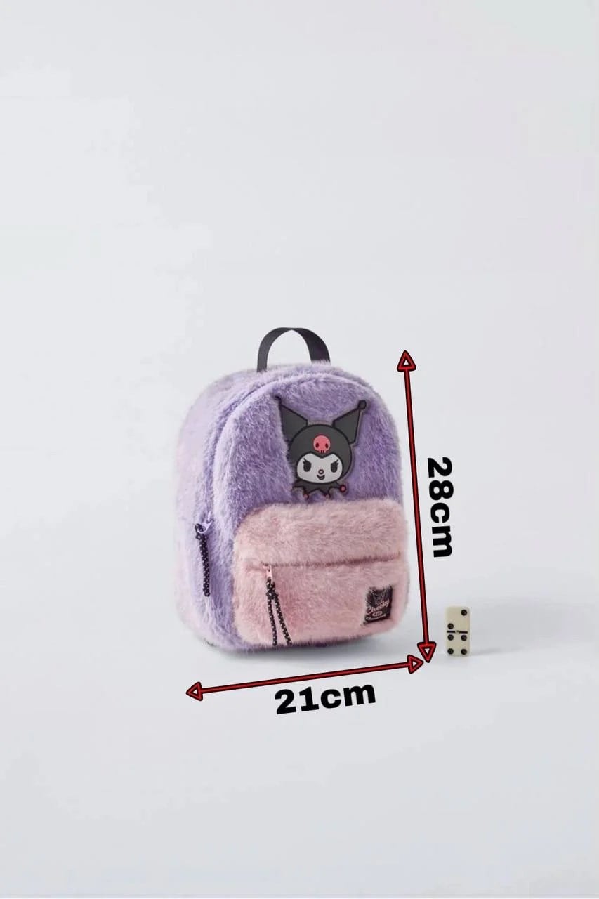 Kuromi Peluş Askılı Sırt Çantası