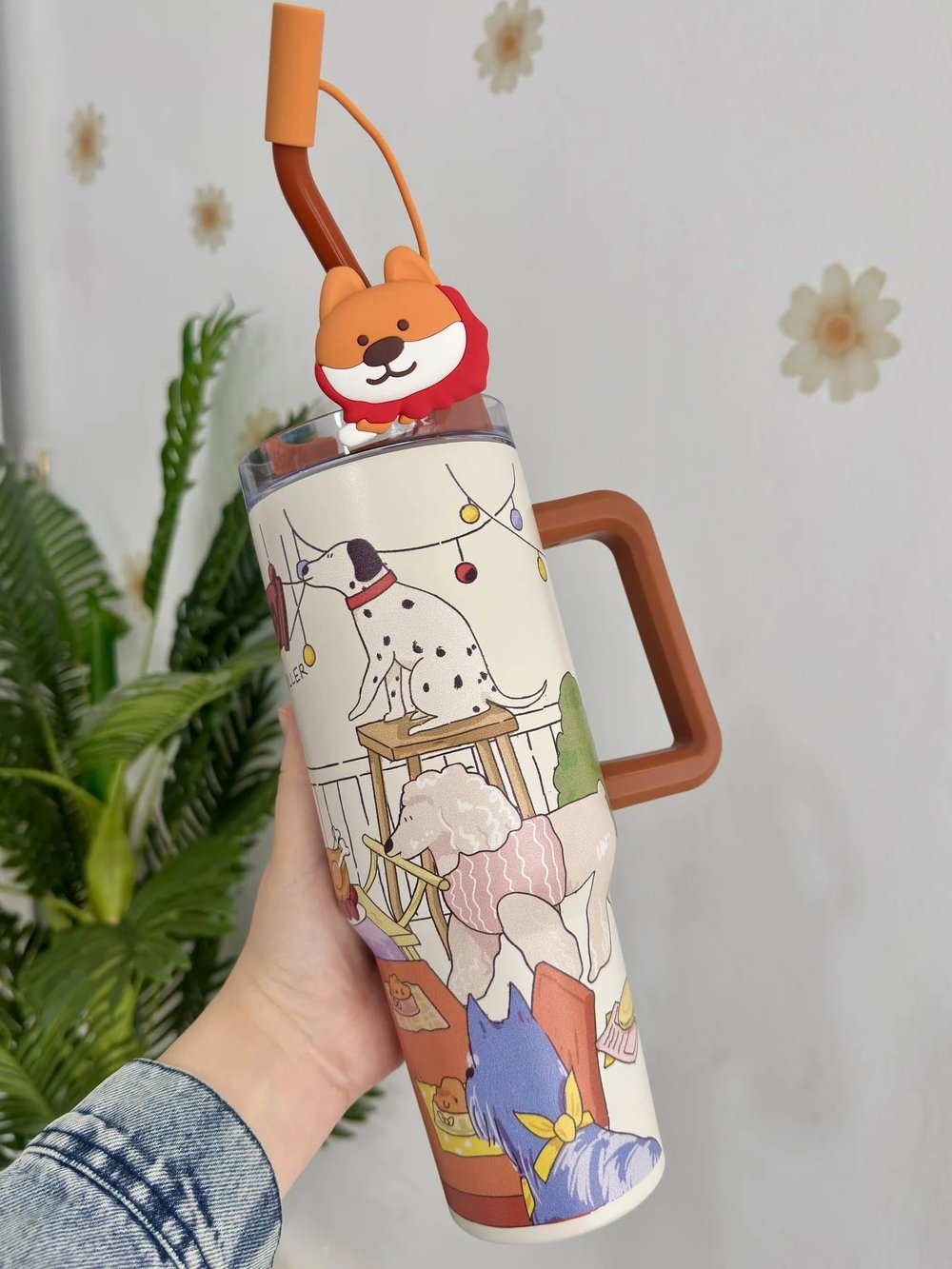 Diller Sevimli Hayvanlar Kahve Kupası & Bardak Termos 1200 Ml