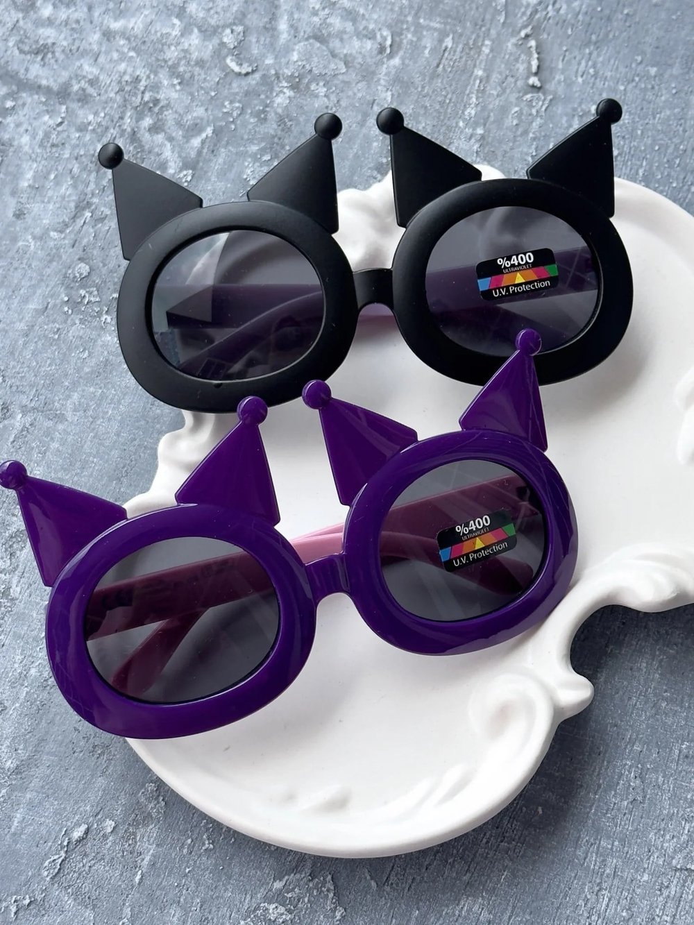 Lisanslı Uv400 Korumalı Kuromi Gözlük