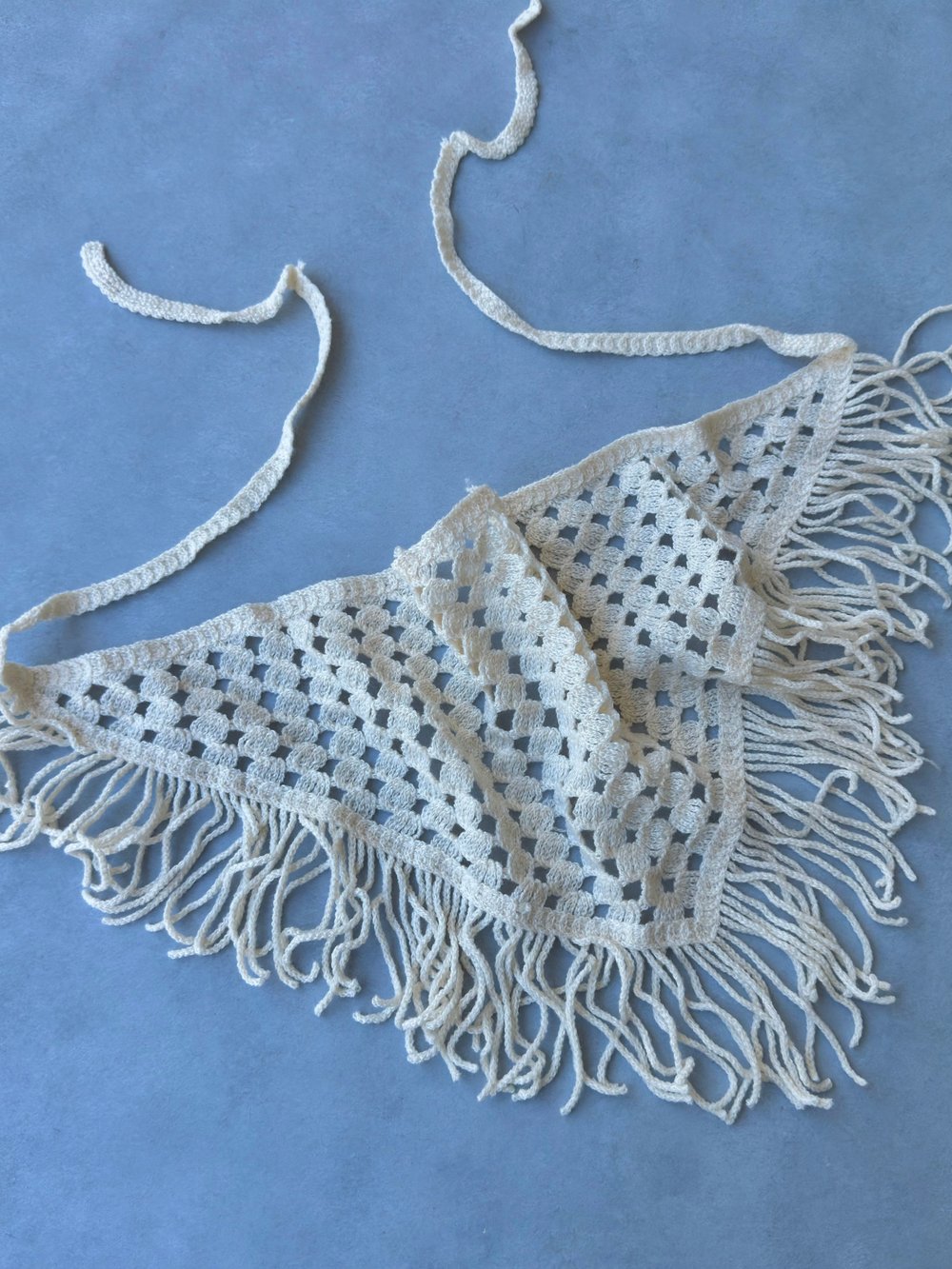 Saçak Detaylı Bohem Bandana  & Kemer
