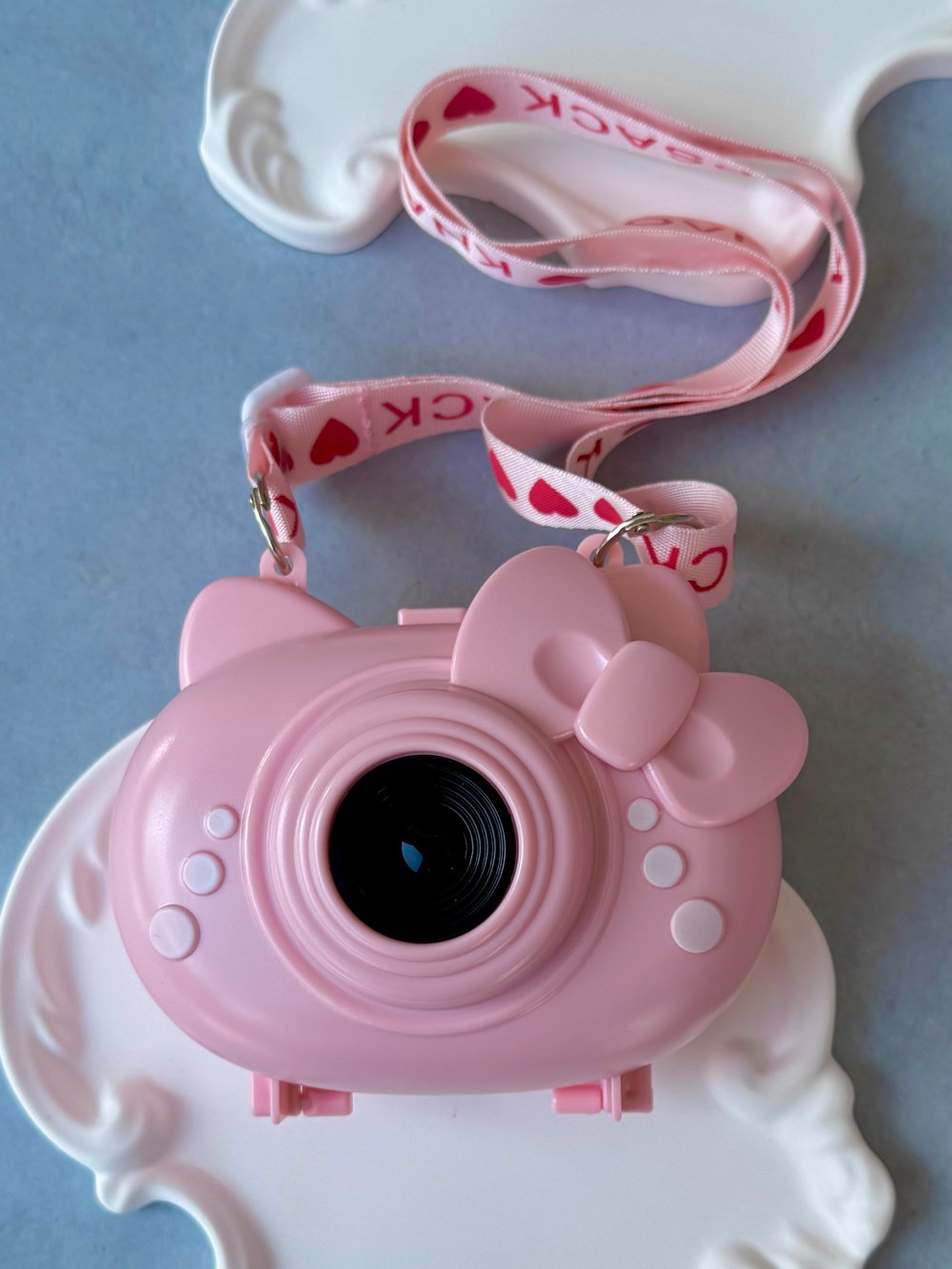 Hello Kitty Fotoğraf Makinalı Lastikli Çanta