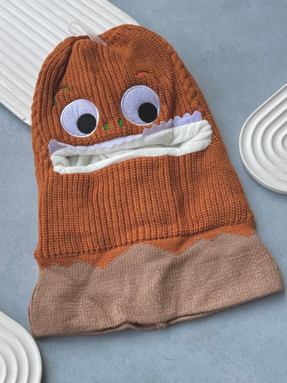 Kahve Dinozor Balaclava