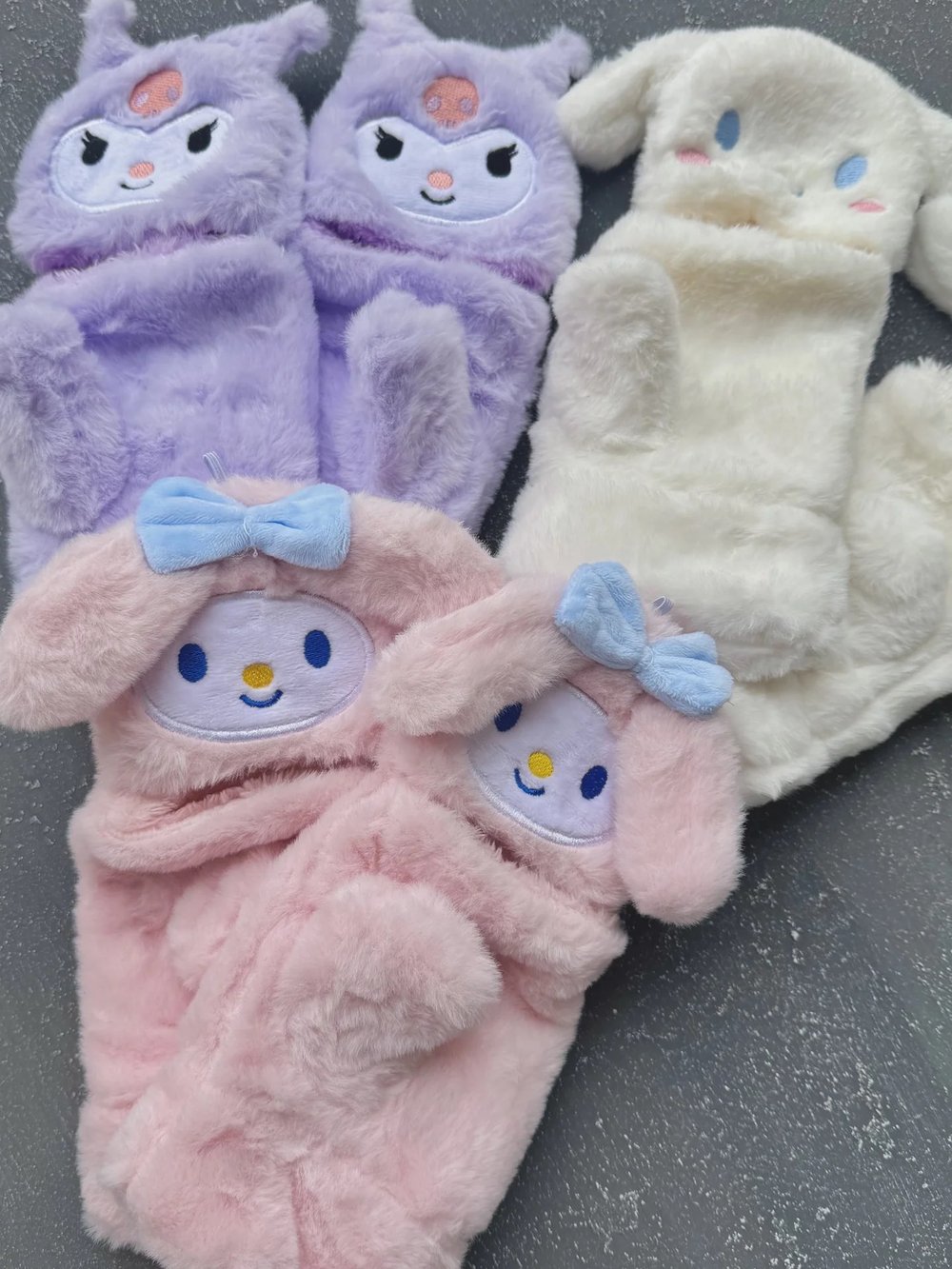Kuromi My Melody Katlanabilir Eldiven