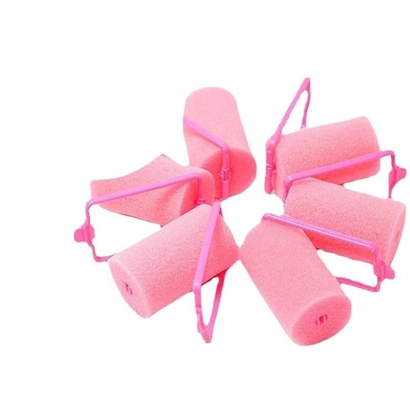 6lı Pembe Sünger Bigudi