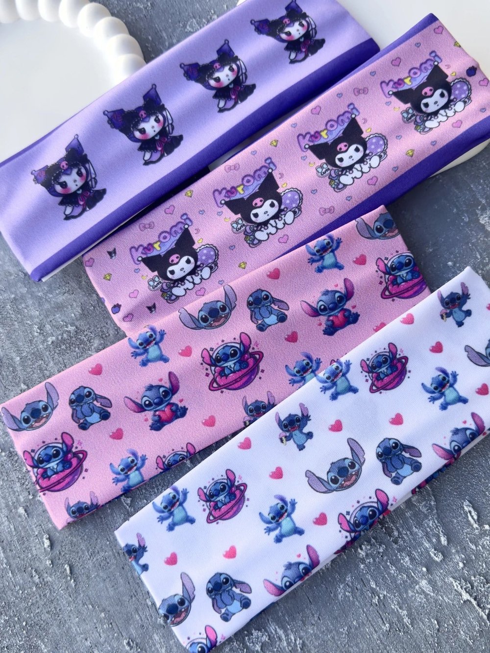 Kuromi Ve Stitch Bandana
