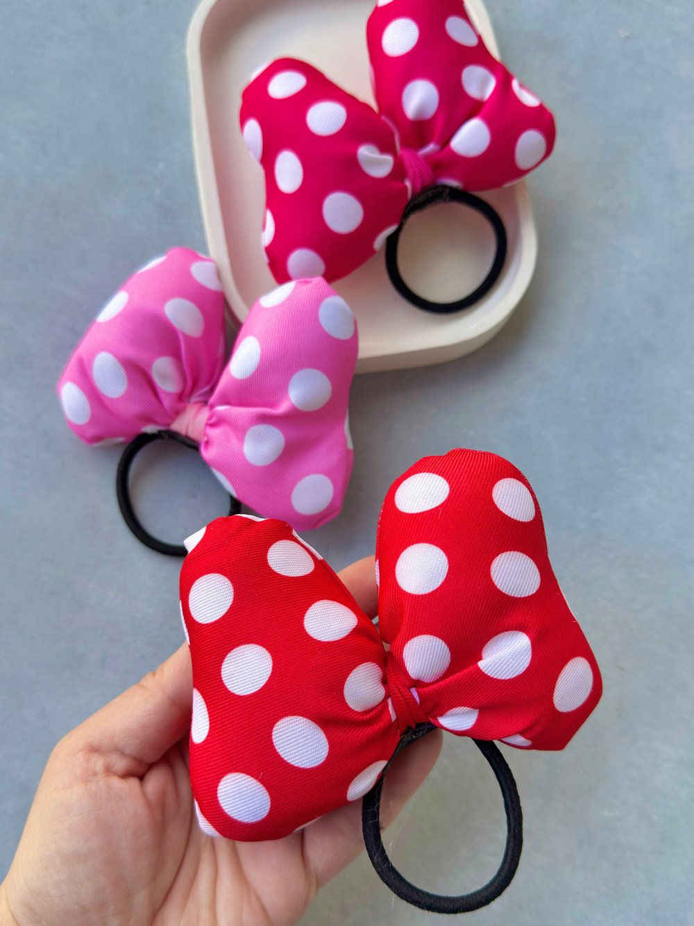 Dev Boy Puantiyeli Minnie Lastik