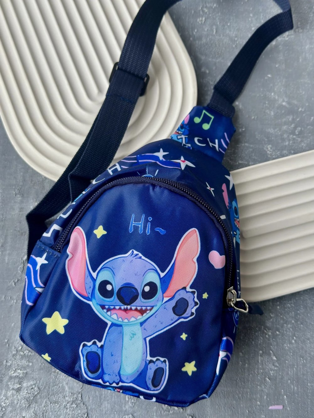 Stitch Yandan Takmalı Çanta