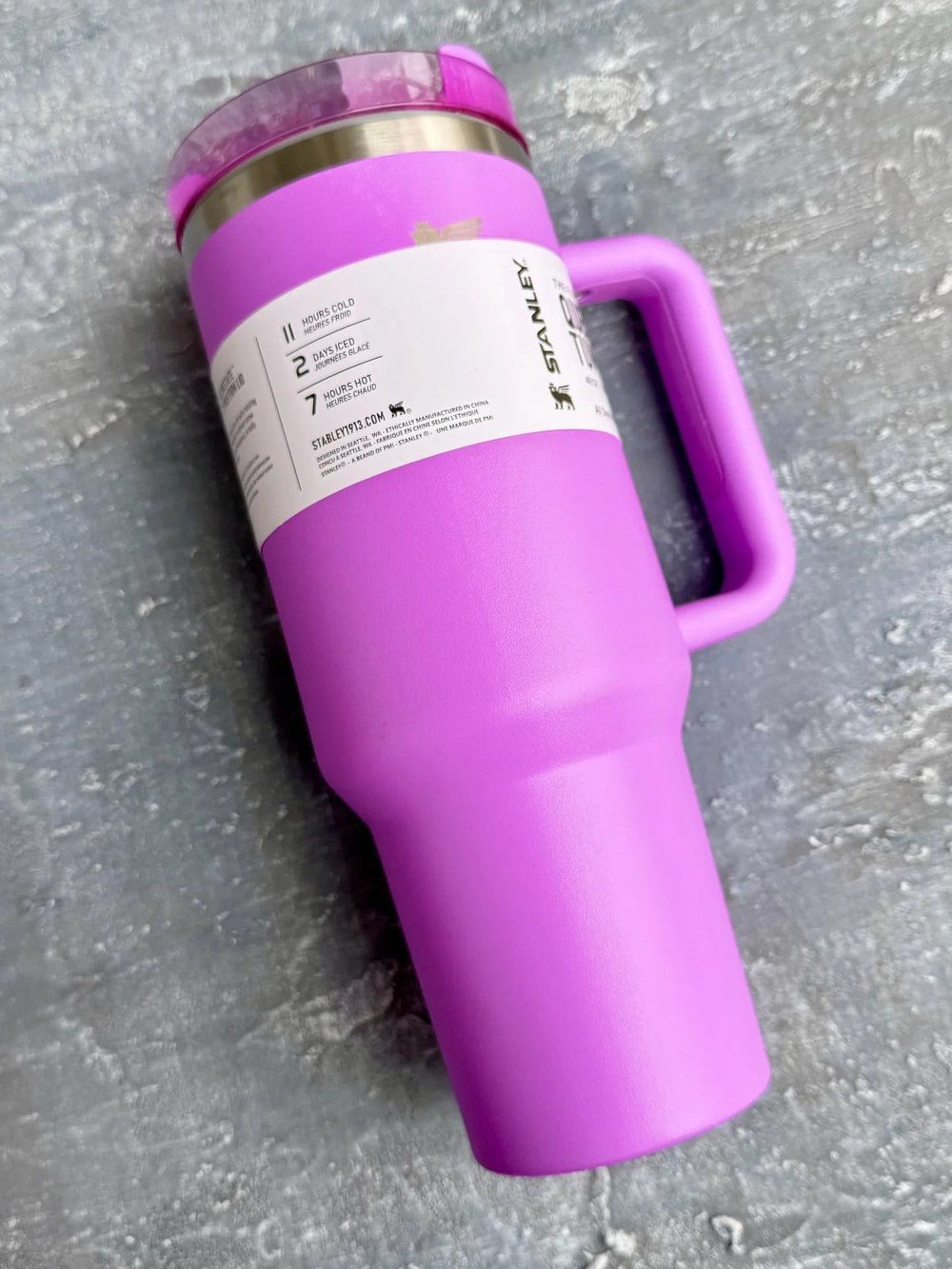 Sade Renk Pipetli 1.18L Çelik Termos Bardak