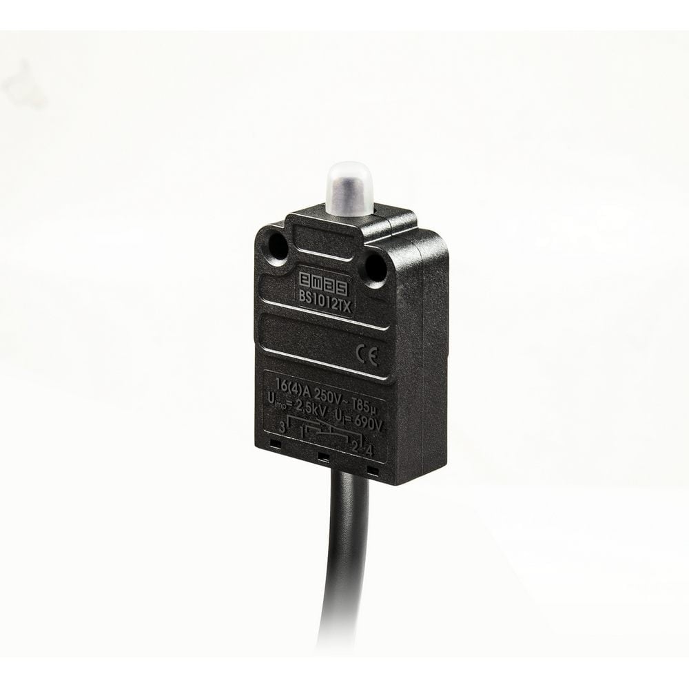  Ani Hareketli 1NO+1NC Etanjlı 1m Kablolu BS Serisi Buton Switch