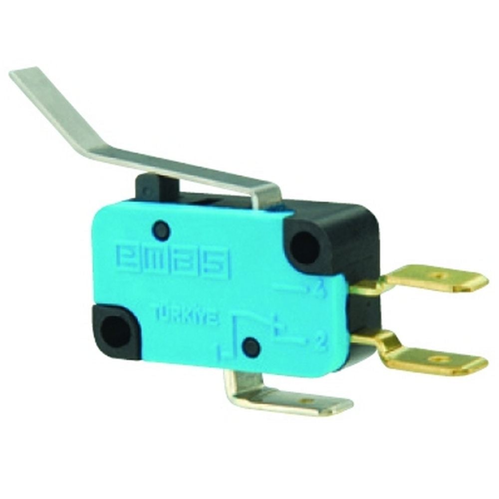  Metal Kıvrık Orta Kollu 1CO MK1 Serisi Mikro Switch