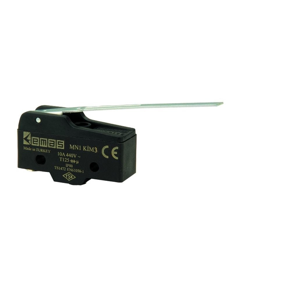  Metal Uzun Kollu 1CO MN1 Serisi Plastik Mini Switch