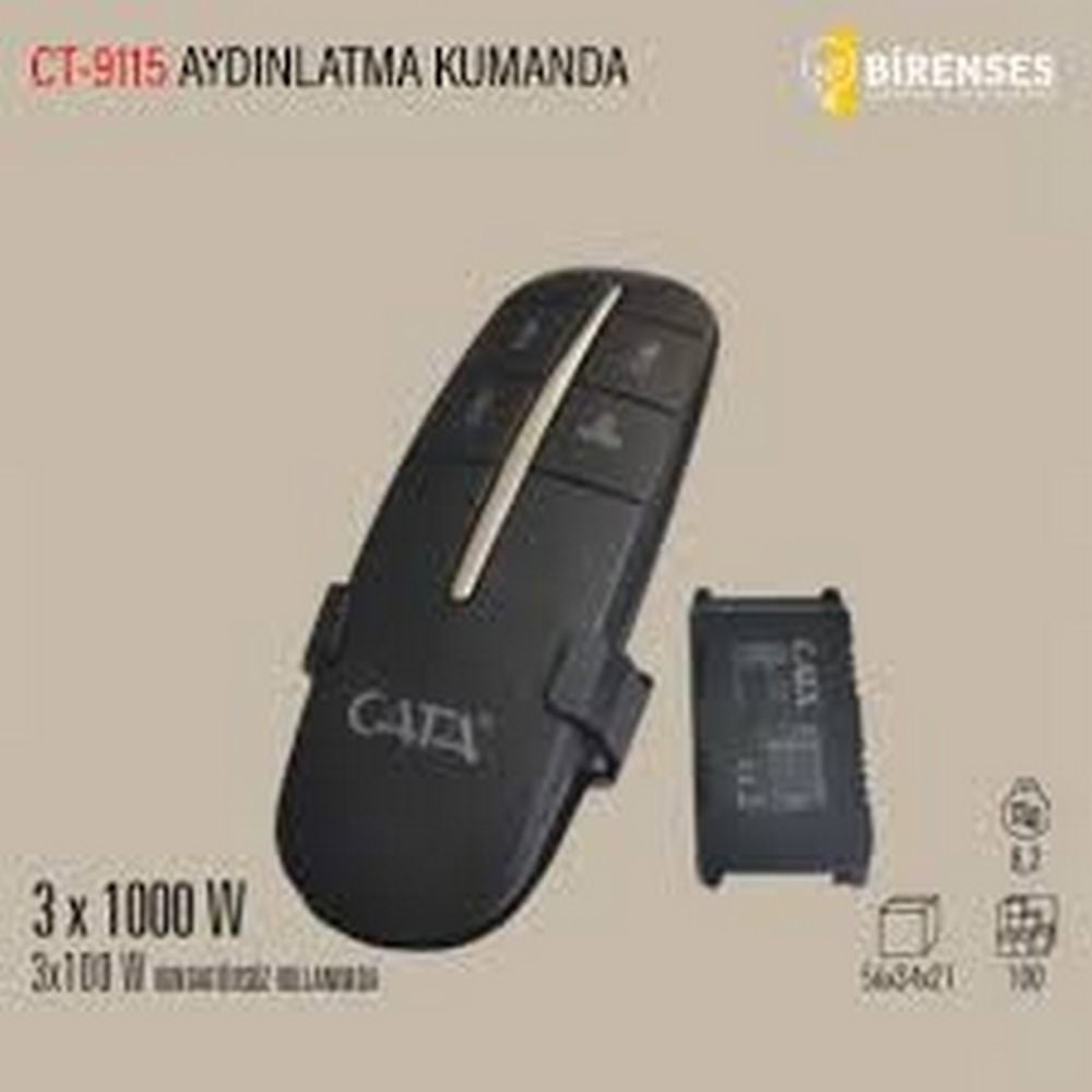 AYDINLATMA KUMANDASI (3X100W)