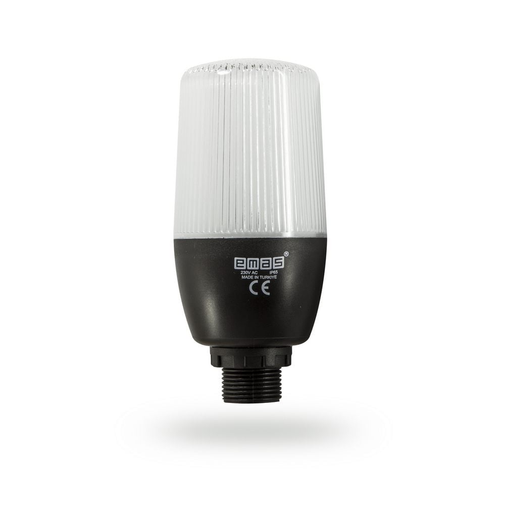 IF Serisi Çok Renkli 220V AC Buzzerlı Sabit Anahtar Kontrollü M22 Vidalı LED İkaz 55mm